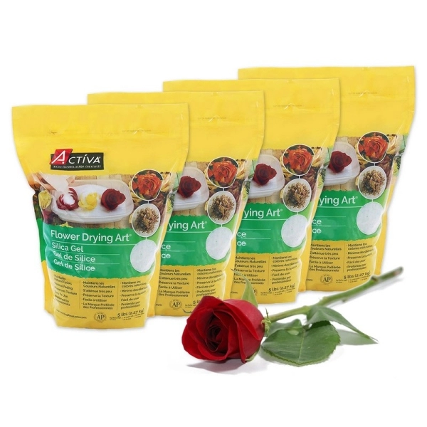 Flower Drying Art Silica Gel - 10 lb (4.5 kg) Value Pack *FREE SHIPPING via  USPS